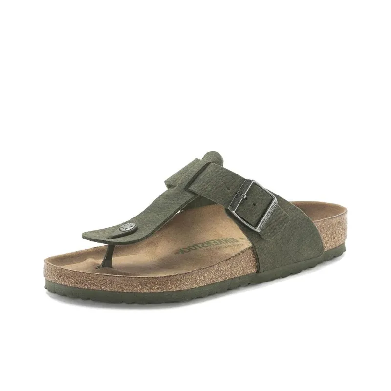 Birkenstock Medina Vegan Slip Resistant Flip Flops Men's Green-2