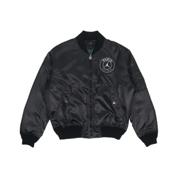 JORDAN NIKE JORDAN X Paris PSG Puffer Jackets Men Black