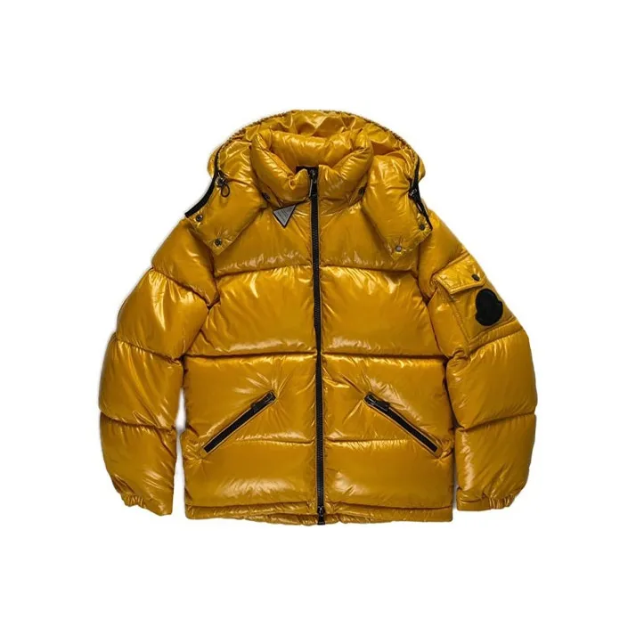 Moncler Down Jacket Men's Yellow-0