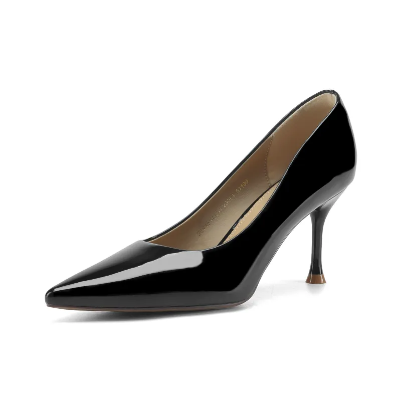 FIVE PLUS Slim Heel High Heels Women's-1