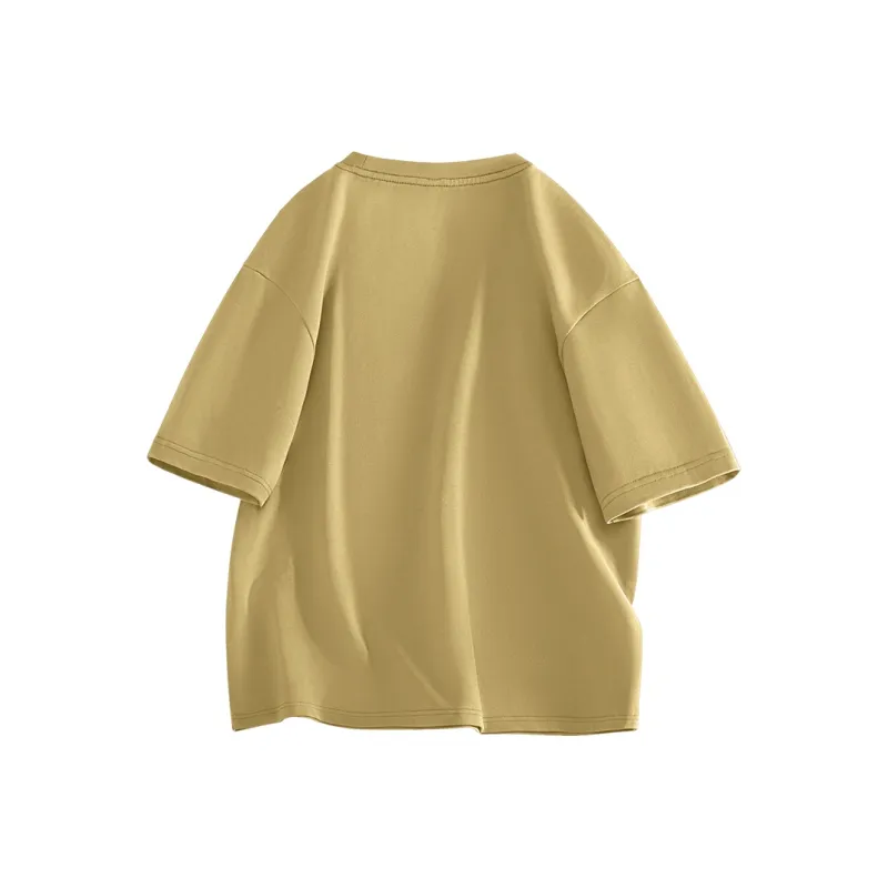 Cotton Gene Drop Shoulder Sleeve T Shirt Unisex-11