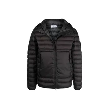 STONE ISLAND Down Jacket Men's Black