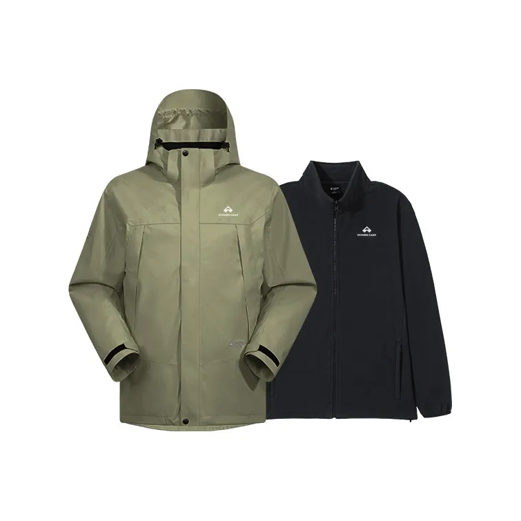 PIONEER CAMP Waterproof, Windproof, Abrasion Resistant, Thermal Windbreaker Jacket Unisex-65