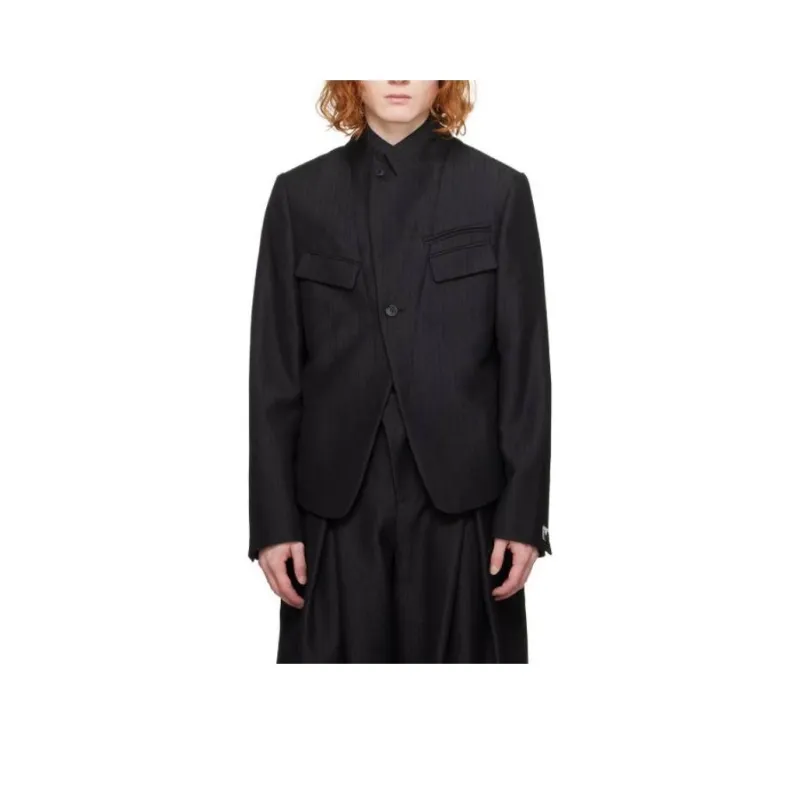 ADER ERROR Business Suits Coats Men's Black-0