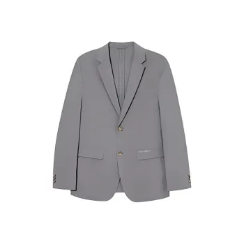 Hush Puppies Business Suit Men's Medium Gray