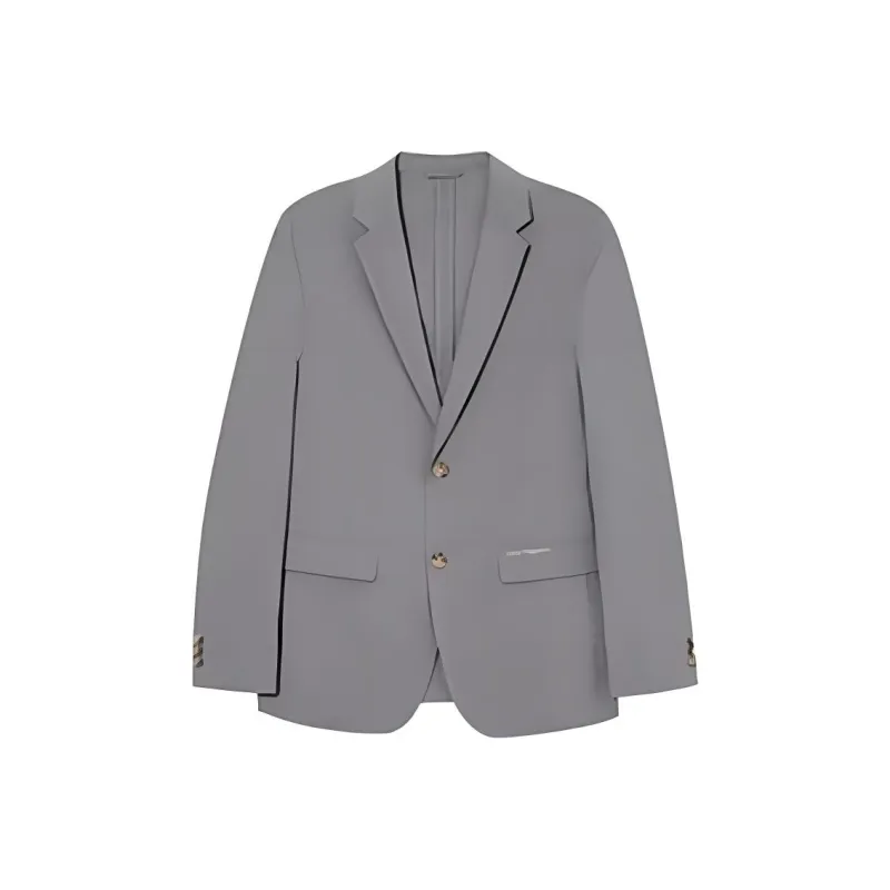 Hush Puppies Business Suit Men's Medium Gray-0