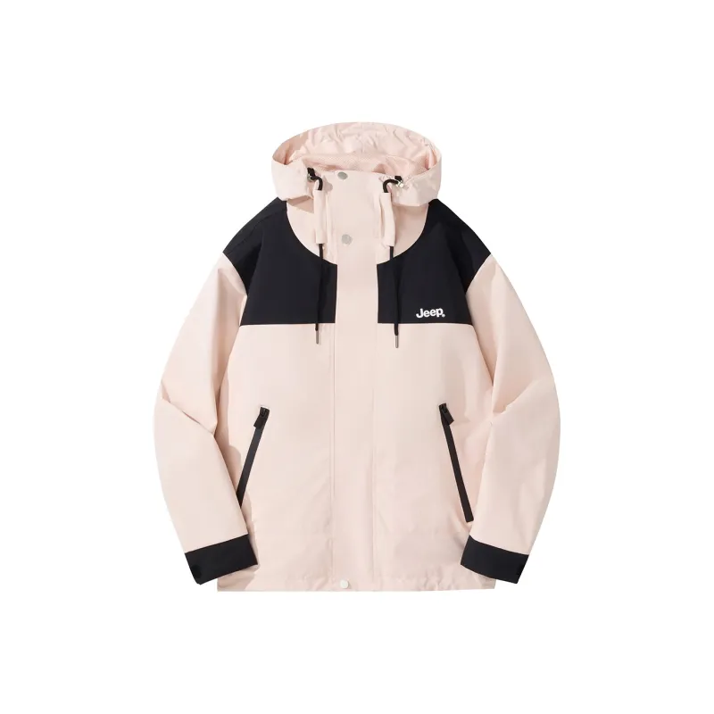 Jeep Lace Up Windbreaker Jacket Trench Coat Unisex-2