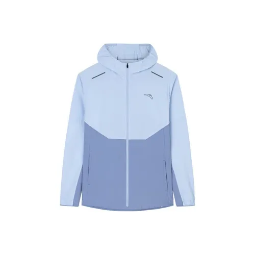 Anta Jackets Coats Men's Awakening Cloud Blue/Gray Mist Blue