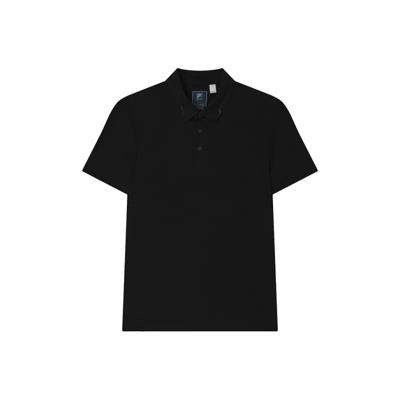 FILA Polo Shirt Men's Jet Black-0
