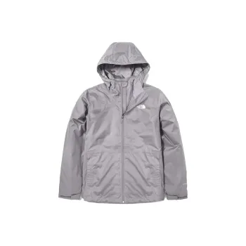 THE NORTH FACE Water Resistant Windproof Windbreaker Jacket Men's Gray