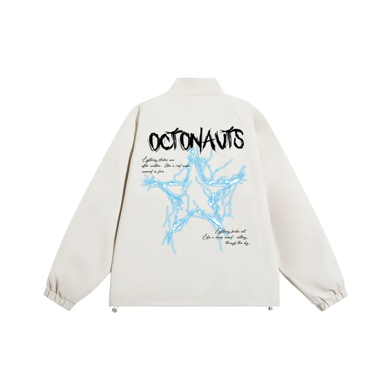 Small Columns Under The Sea Jackets Coats Unisex-4