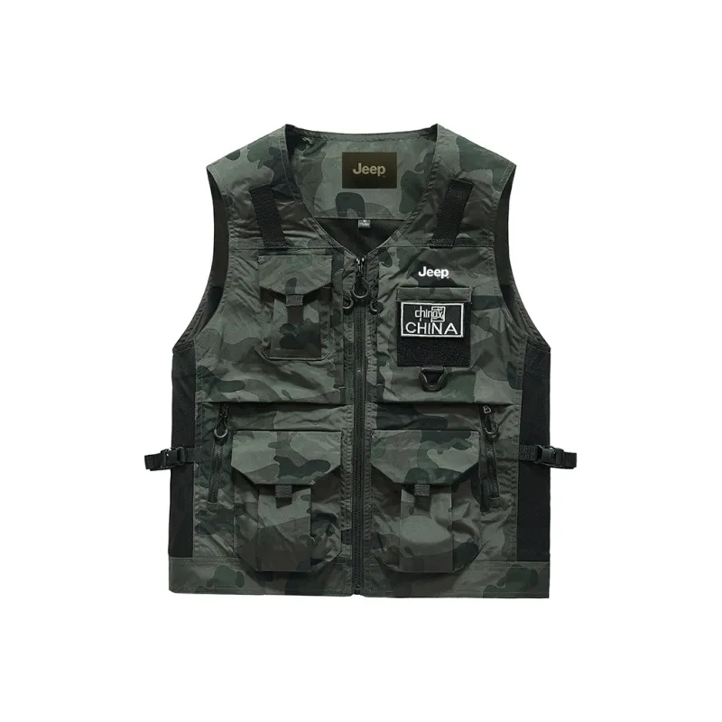 Jeep Garden Forest Horse Riding Vest Men's-2