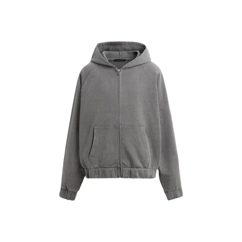 ZARA Sweatshirt Men's Deep Anthracite-0