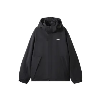 Jeep Warm Water Repellent Windproof Windbreaker Jackets Unisex