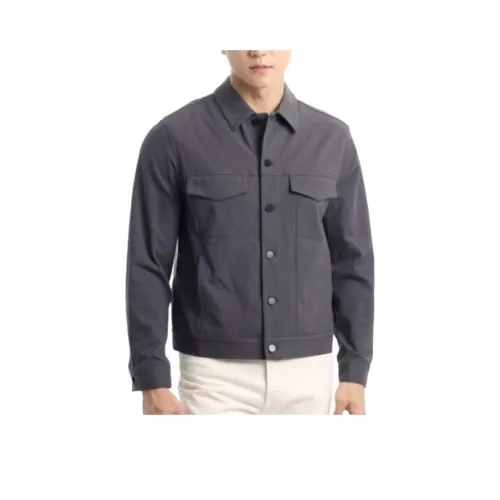THEORY Jackets & Coats Men's Dark Gray