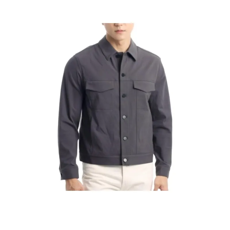 THEORY Jackets & Coats Men's Dark Gray-0