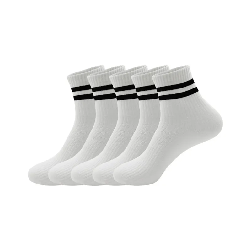 KANTANZHE Mid Calf Socks Unisex Combo Set-5