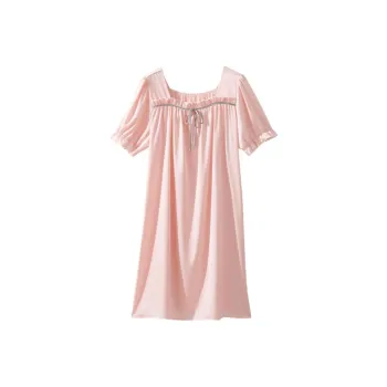 H YXIANG Nightgown Women's Pale Dogwood