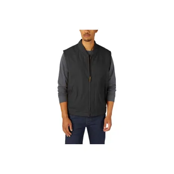 Dickies High Pile Fleece Lined Duck Vest Vest Men's Black