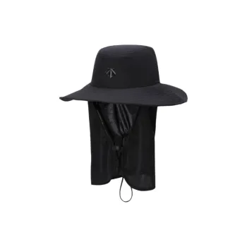 DESCENTE Polyester Bucket Hats Men's Black