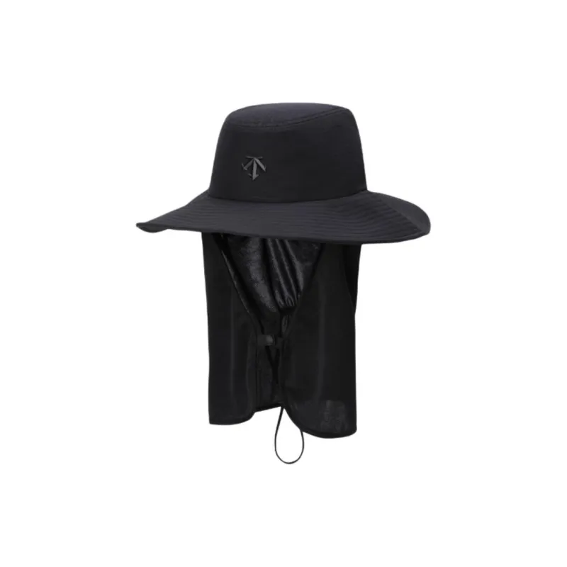 DESCENTE Polyester Bucket Hats Men's Black-0