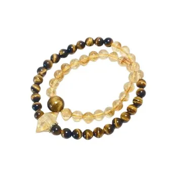 Ancient Jewelry Tiger's Eye Stone Bracelets Unisex