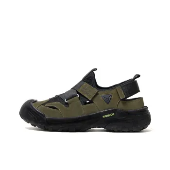 Warrior Grip, Abrasion Resistant, Slip Resistant River Trekking Shoes Men's Army Green/Black
