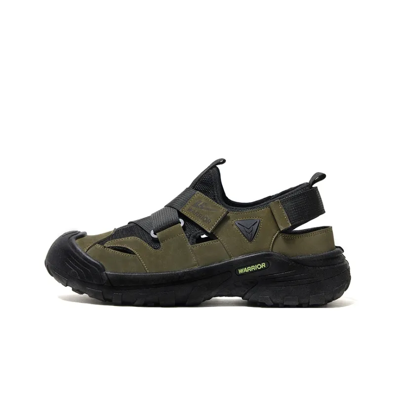 Warrior Grip, Abrasion Resistant, Slip Resistant River Trekking Shoes Men's Army Green/Black-0