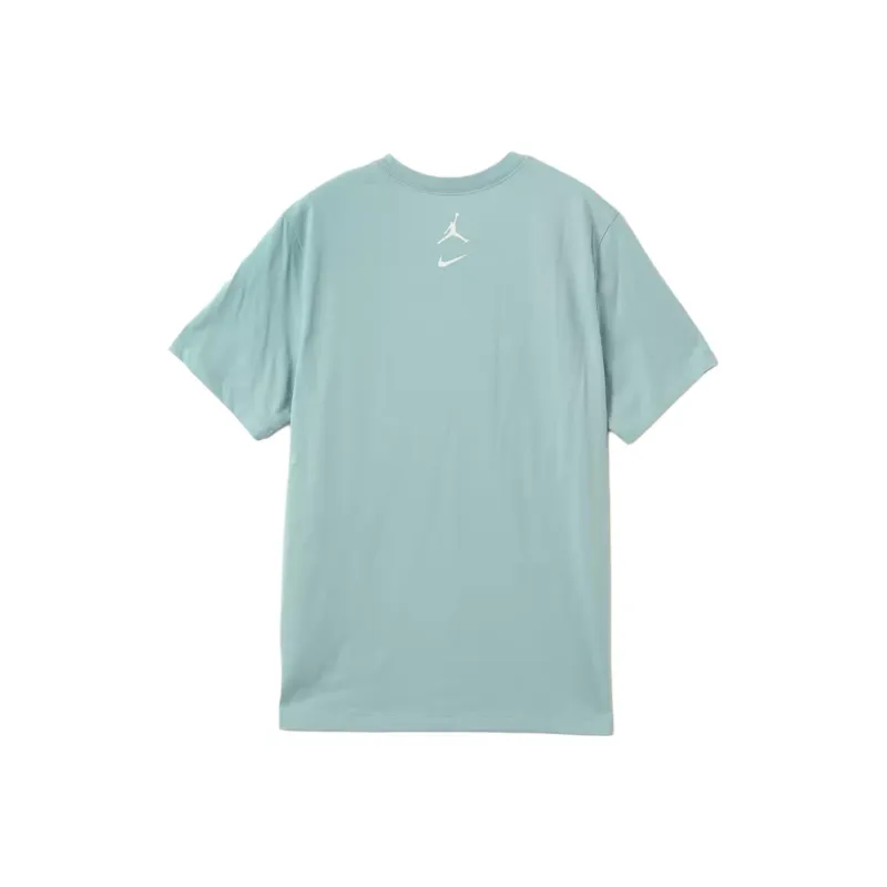Jordan BRANDMJ MVP SS25 T Shirt Unisex Blue Green-1