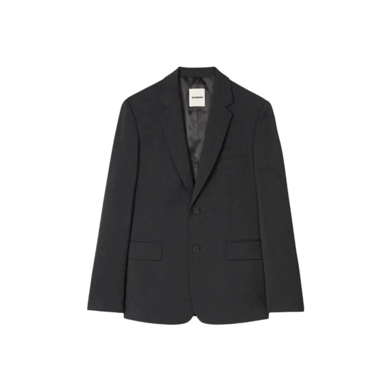 Sandro Virgin Wool Blazer-0