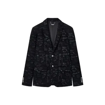JOHN RICHMOND FW24 Business Suit Men's Black Gray