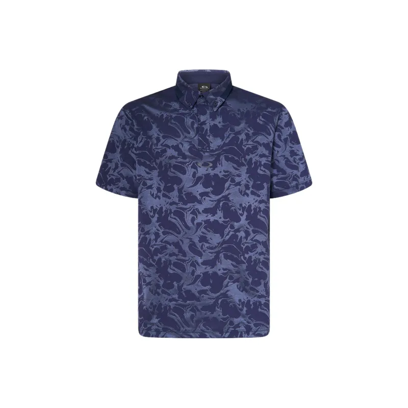 Oakley Polo Shirts Men Blue-0