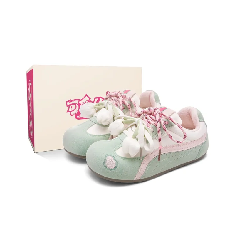 Lovely You Abrasion Resistant, Lightweight, And Breathable Low Top Skateboard Shoes Women's-15