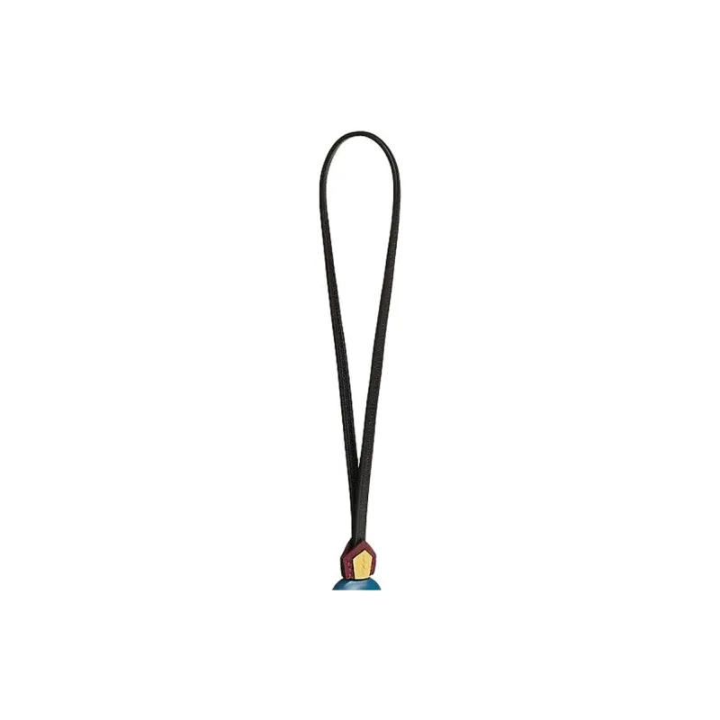 HERMES Epsom Leather Bag Charm Bag Accessory Unisex Black & Dark Blue & Hermès Red & Dark Green & Lemon-2