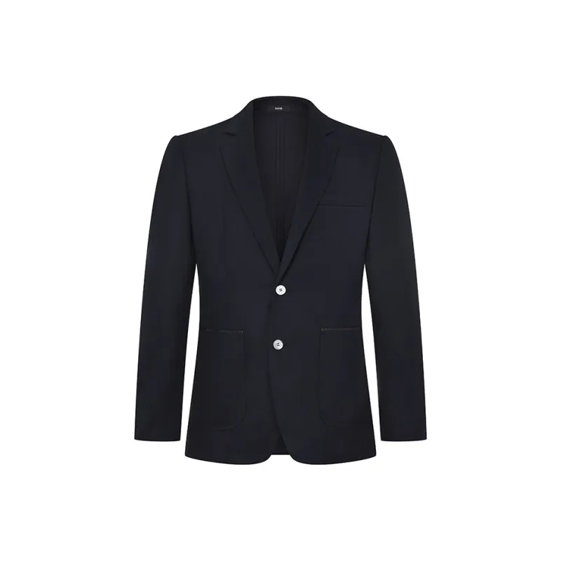 RARE Business Suit Jacket Men's Navy Blue-0