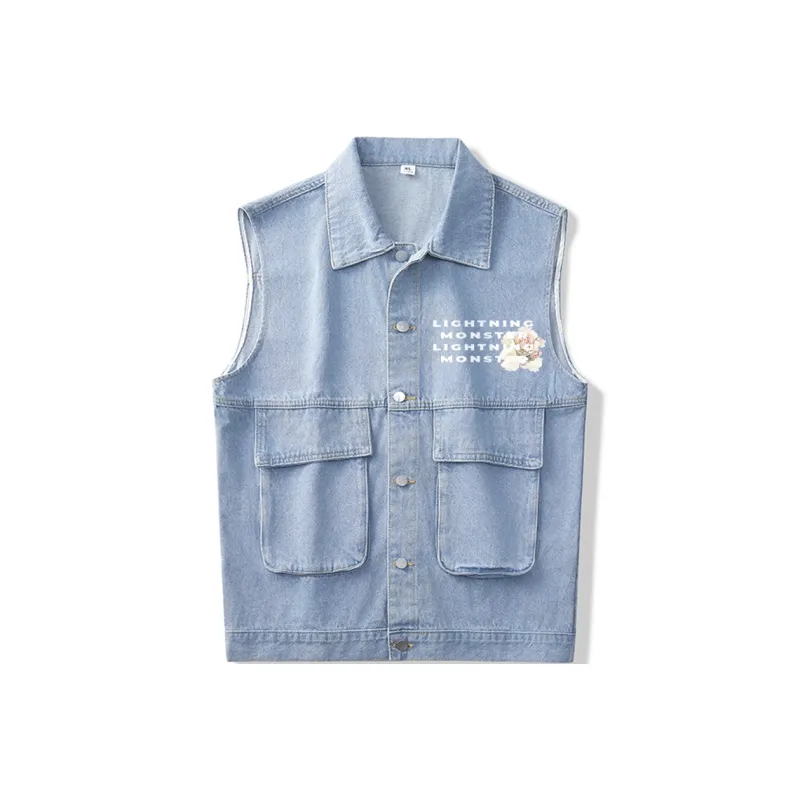 LIGHTNING MONSTER Denim Jacket Unisex-15