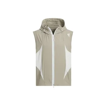 Adidas FUTURE STYLE WOVEN VEST Men's Pebble Silver Gray/Light Gray