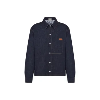 DIOR SS24 Denim Jacket Men's Blue