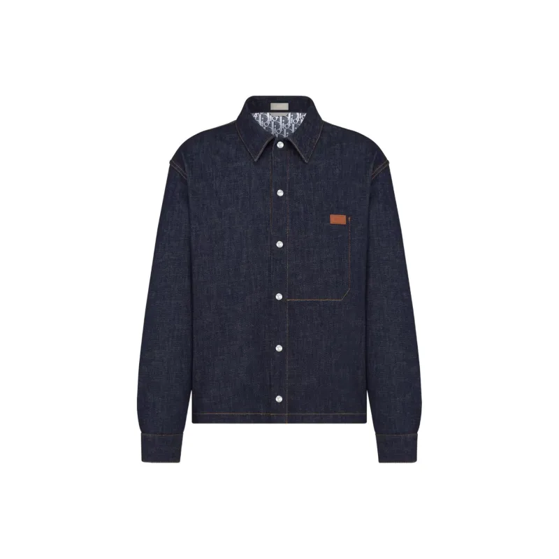 DIOR SS24 Denim Jacket Men's Blue-0