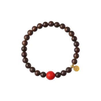 Moon Seal Hundred Rivers Fragrance Agarwood Precious Wood Bracelets Unisex