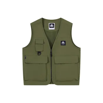 Kappa PLAYER Vests Men Winter Moss Green