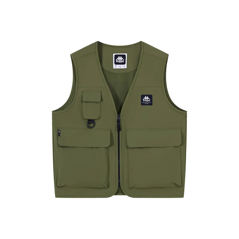 Kappa PLAYER Vests Men Winter Moss Green-0