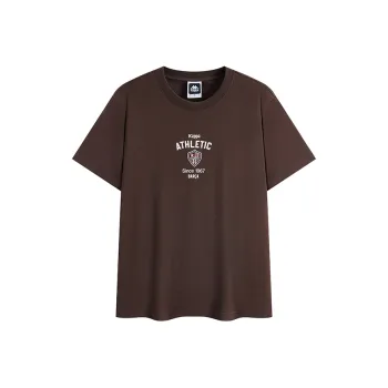 Kappa 1916 Series T Shirt Men's Chocolate Dark Brown 6536