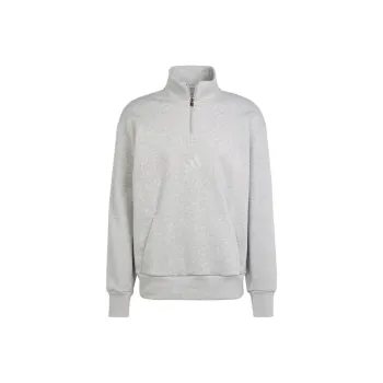 Adidas Free Shipping With AdiClub All Szn Fleece 1/4 Zip Crew Sweatshirt