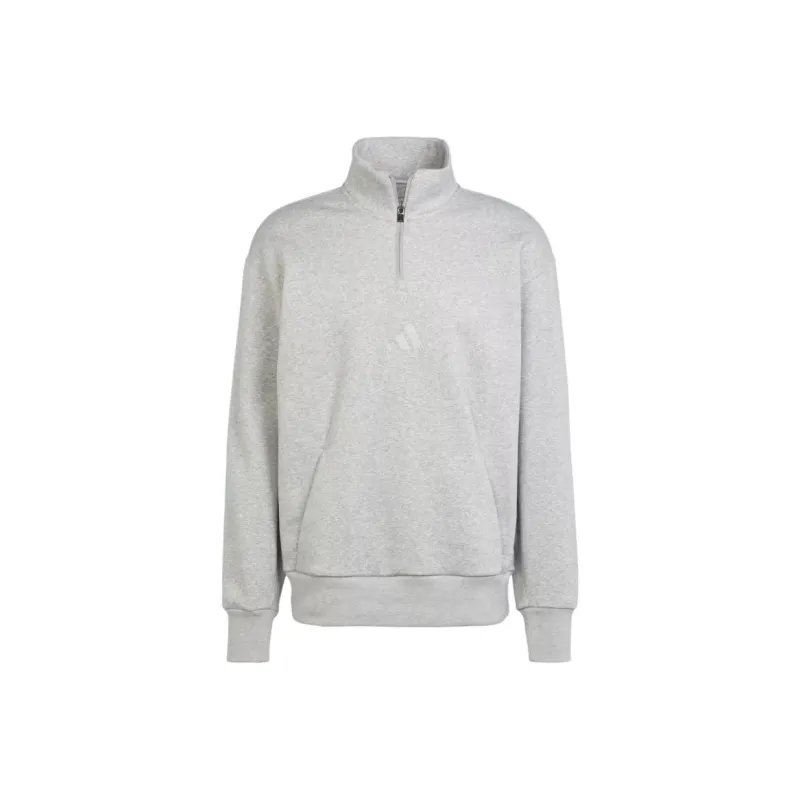 Adidas Free Shipping With AdiClub All Szn Fleece 1/4 Zip Crew Sweatshirt-0