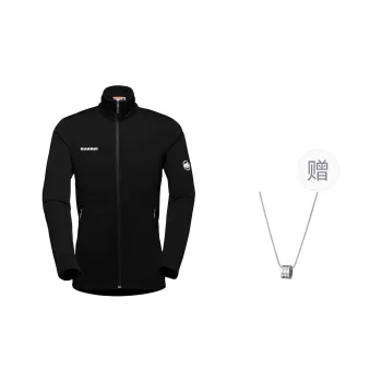 MAMMUT Jackets & Coats Unisex Black, Comes With Necklace