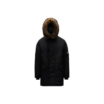 Moncler Down Jackets Men Black