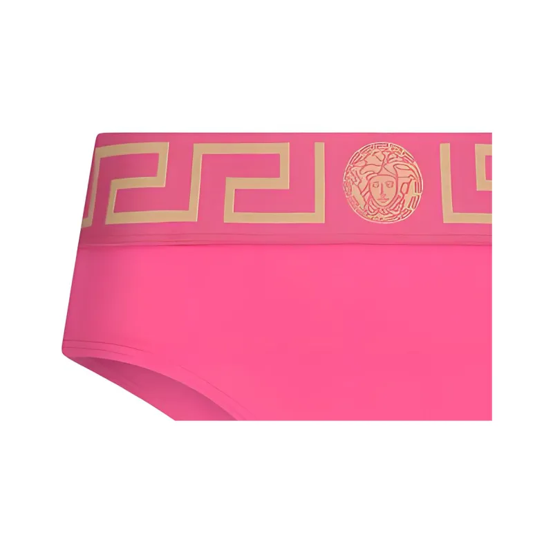VERSACE Greca Border Bikini Briefs 'Fuxia'-3