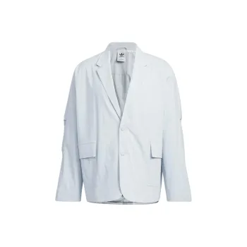 Adidas CNY Speed Blazer Business Suits Coats Unisex Light Blue