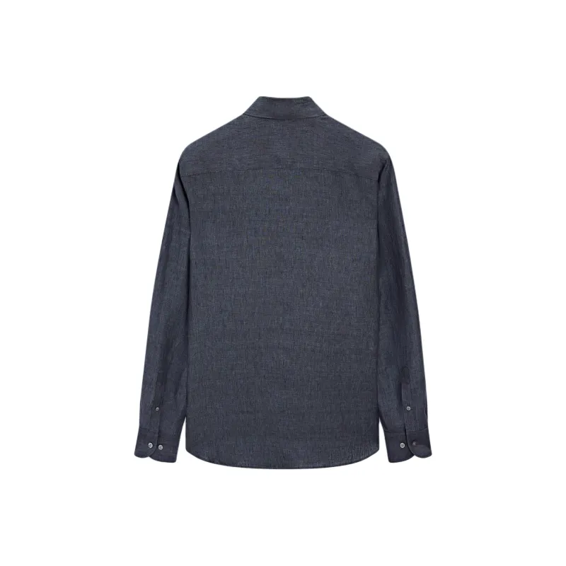 Massimo Dutti Shirt Men's Washable Blue-1